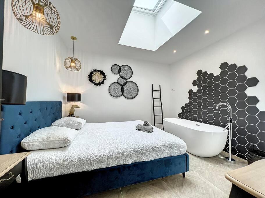Loft Raffine Et Chic Au Calme Proche Du Centre De Beziers Et Des Plages Lejlighed Boujan-sur-Libron Eksteriør billede