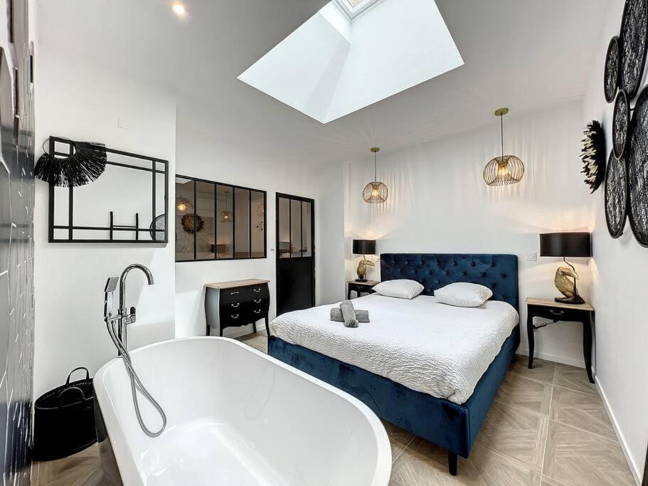 Loft Raffine Et Chic Au Calme Proche Du Centre De Beziers Et Des Plages Lejlighed Boujan-sur-Libron Eksteriør billede