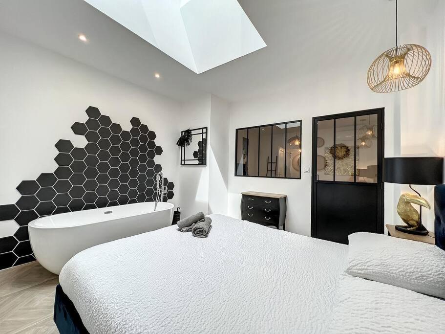 Loft Raffine Et Chic Au Calme Proche Du Centre De Beziers Et Des Plages Lejlighed Boujan-sur-Libron Eksteriør billede